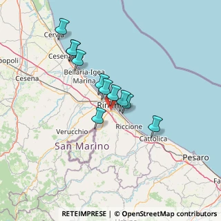 Mappa Viale della Repubblica, 47900 Rimini RN, Italia (11.53)