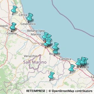 Mappa Viale della Repubblica, 47923 Rimini RN, Italia (19.52588)