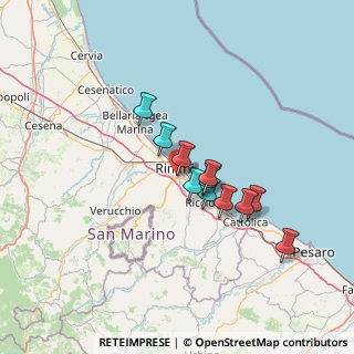 Mappa Viale della Repubblica, 47900 Rimini RN, Italia (10.56545)
