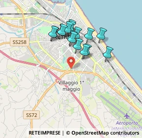Mappa Viale della Repubblica, 47900 Rimini RN, Italia (1.56688)
