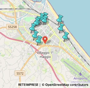 Mappa Viale della Repubblica, 47900 Rimini RN, Italia (1.58)