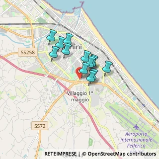 Mappa Viale della Repubblica, 47923 Rimini RN, Italia (1.17)