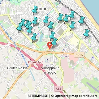 Mappa Viale della Repubblica, 47923 Rimini RN, Italia (1.188)