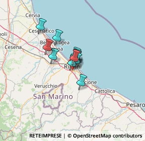 Mappa Via Pomposa, 47923 Rimini RN, Italia (6.87)