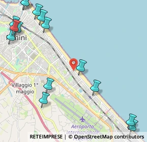Mappa Viale Perugini, 47924 Rimini RN, Italia (3.234)