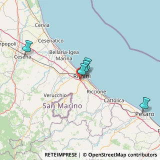 Mappa Autostrada Adriatica, 47923 Rimini RN, Italia (37.78727)