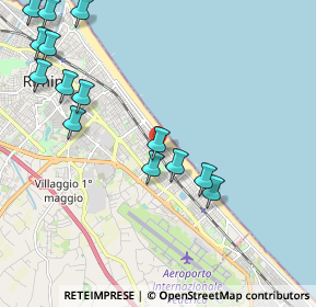 Mappa Viale Portofino, 47924 Rimini RN, Italia (2.57)