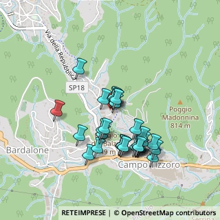 Mappa Via degli Opifici, 51028 Piteglio PT, Italia (0.40667)