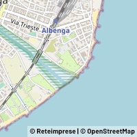 Hartă Albenga
