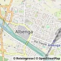 Kaart Albenga