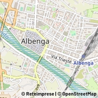 Map Albenga