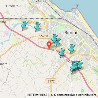 Mappa A14, 47923 Rimini RN, Italia (2.21909)