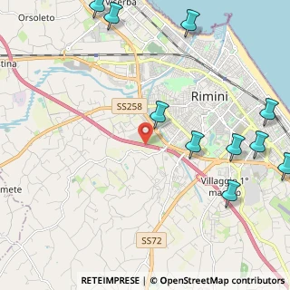 Mappa A14, 47923 Rimini RN, Italia (3.17455)
