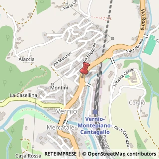 Mappa Via del Bisenzio, 361, 59024 Mercatale-San Quirico PO, Italia, 59024 Vernio, Prato (Toscana)