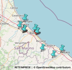 Mappa Rotonda Rita Levi Montalcini, 47924 Rimini RN, Italia (12.41917)