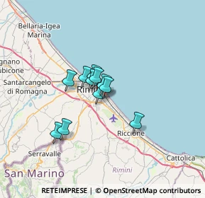 Mappa Rotonda Rita Levi Montalcini, 47924 Rimini RN, Italia (4.12182)