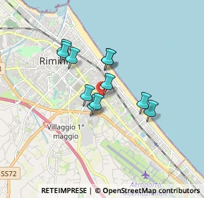 Mappa Rotonda Rita Levi Montalcini, 47924 Rimini RN, Italia (1.3)