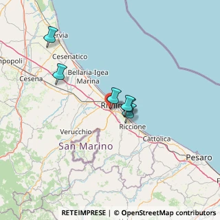 Mappa Via Marte, 47923 Rimini RN, Italia (37.07923)
