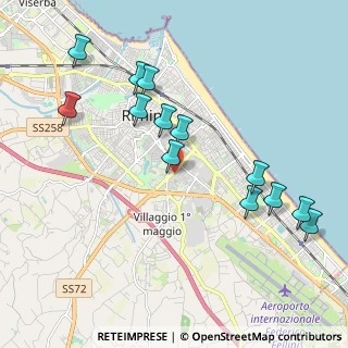 Mappa Via dei Gracchi, 47923 Rimini RN, Italia (2.17)