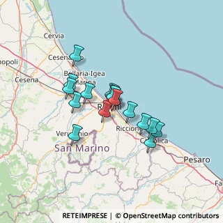 Mappa Via dei Gracchi, 47923 Rimini RN, Italia (10.20313)