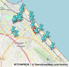 Mappa Via Guido Mazzoni, 47924 Rimini RN, Italia (1.96)