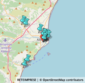 Mappa Via dei Trasvolatori Atlantici, 17031 Albenga SV, Italia (2.13583)