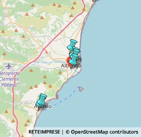 Mappa Via dei Trasvolatori Atlantici, 17031 Albenga SV, Italia (4.69)