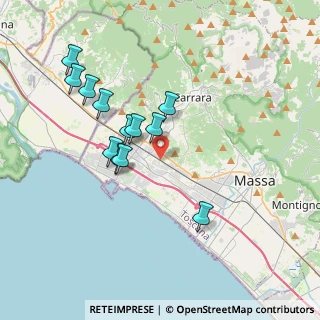 Mappa Via Murlungo, 54033 Carrara MS, Italia (3.47)