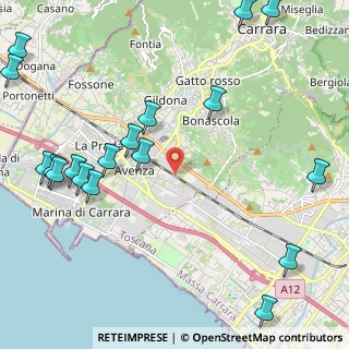 Mappa Via Murlungo, 54033 Carrara MS, Italia (2.99)