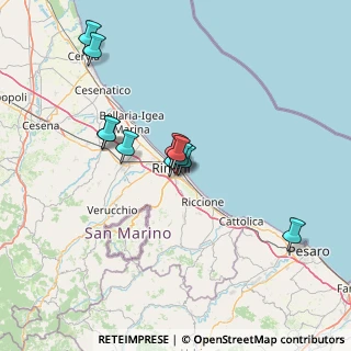 Mappa Via dei Partigiani, 47923 Rimini RN, Italia (12.01727)