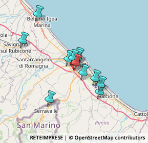 Mappa 47923 Rimini RN, Italia (5.37583)