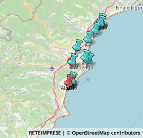 Mappa Via Treves, 17031 Albenga SV, Italia (5.95933)