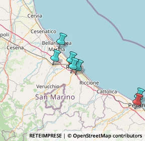 Mappa 47923 Rimini RN, Italia (25.41818)