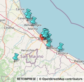 Mappa 47923 Rimini RN, Italia (9.82667)