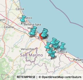 Mappa 47923 Rimini RN, Italia (9.95)