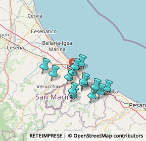 Mappa 47923 Rimini RN, Italia (10.59857)