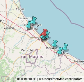 Mappa 47923 Rimini RN, Italia (9.65727)