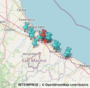 Mappa 47923 Rimini RN, Italia (8.94154)