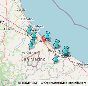 Mappa 47923 Rimini RN, Italia (11.98273)