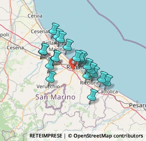 Mappa 47923 Rimini RN, Italia (10.3185)