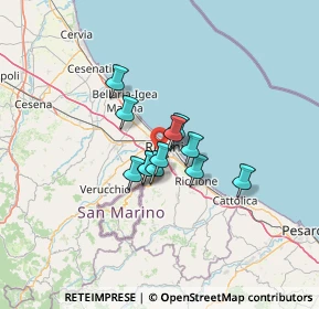 Mappa 47923 Rimini RN, Italia (8.005)