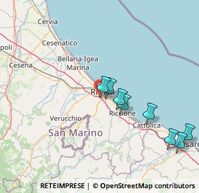 Mappa 47923 Rimini RN, Italia (25.71583)