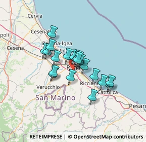 Mappa 47923 Rimini RN, Italia (9.4085)