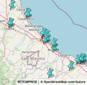 Mappa 47923 Rimini RN, Italia (19.74235)