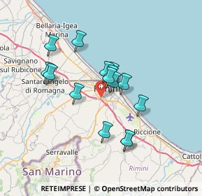 Mappa 47923 Rimini RN, Italia (5.76467)