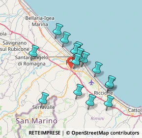 Mappa 47923 Rimini RN, Italia (6.446)