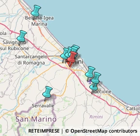 Mappa 47923 Rimini RN, Italia (5.64727)