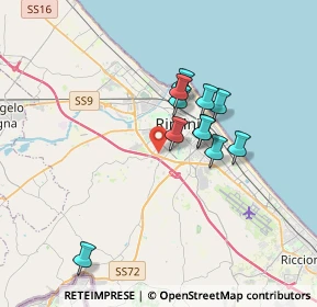 Mappa 47923 Rimini RN, Italia (2.83909)