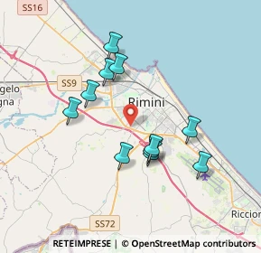 Mappa 47923 Rimini RN, Italia (3.28545)