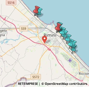 Mappa 47923 Rimini RN, Italia (4.0725)